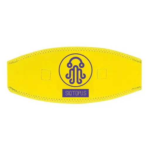 Neoprene scuba mask strap